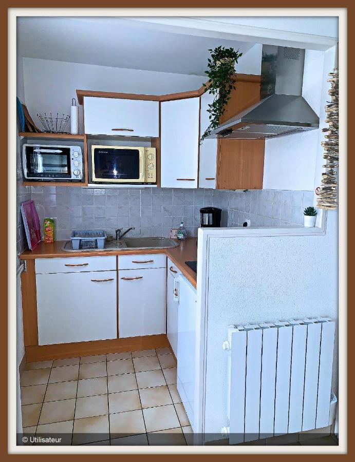 Cabourg, Appartement Plain Pied Avec Terrasse Acces Direct A La Plage Bagian luar foto