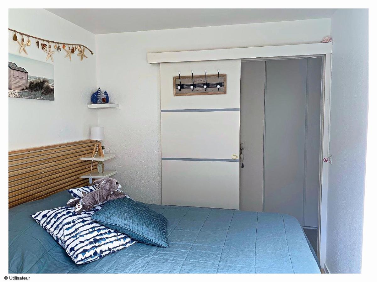 Cabourg, Appartement Plain Pied Avec Terrasse Acces Direct A La Plage Bagian luar foto